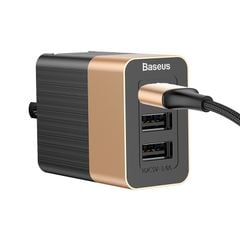 Bộ sạc đa năng Baseus Duke 3USB Smart Fast Charger ( 3.4A, 3 in 1 , Aluminum alloy + PC )