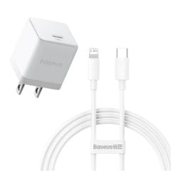 Bộ Sạc Nhanh Kèm Cáp Baseus Palm 1C 20W (For iPhone/iPad/Samsung/Google Pixel)