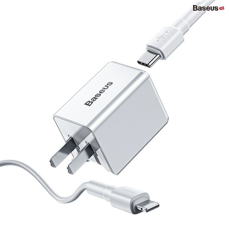 Bộ sạc nhanh du lịch đa năng Baseus Traveler Series PD/ QC3.0 dùng cho iPhone (18W, Type C support Power Delivery, 100V-240V 50Hz/60Hz)