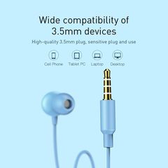 Tai nghe cao cấp Baseus Encok H13 Wired Earphone ( Stylish and simple Wire Earphones )