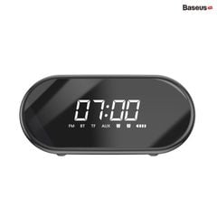 Loa không dây tích hợp đồng hồ báo thức đa năng 4 trong 1 Baseus Encok E09 Wireless Speaker (Heavy Bass Stereo, Alarm Clock, AUX/ TF CArd Reader, 1500mAh)