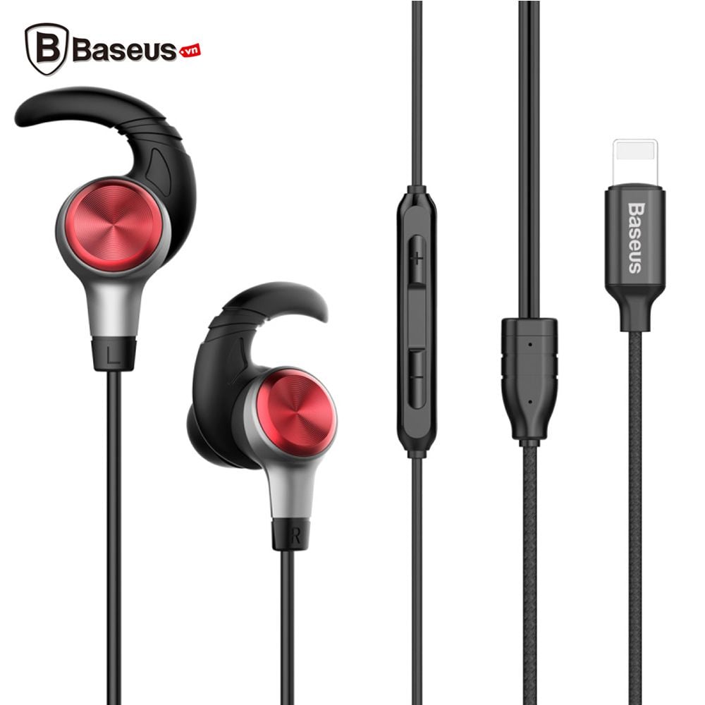 Tai nghe Baseus Encok lightning Call Digital Earphone P31 cho iPhone 7/ 8/ Plus/ iPhone X (Lightning in-ear Earphones)