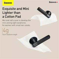 Tai nghe không dây Baseus Encok W2  True Wireless Earphones (Bluetooth 5.0, 24h sử dụng)