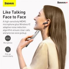 Tai nghe không dây Baseus Encok W2  True Wireless Earphones (Bluetooth 5.0, 24h sử dụng)