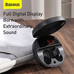 Tai nghe không dây TWS Baseus Encok True Wireless Earphones WM01 Plus (Bluetooth 5.0, Stereo Earbuds, Touch Control, Noise Cancelling)