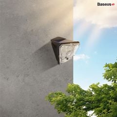 Đèn năng lượng mặt trời - cảm ứng chuyển động Baseus Solar Energy Collection Series (IPX5 Waterproof, Triangle Shape, Human Body Induction Wall Lamp)