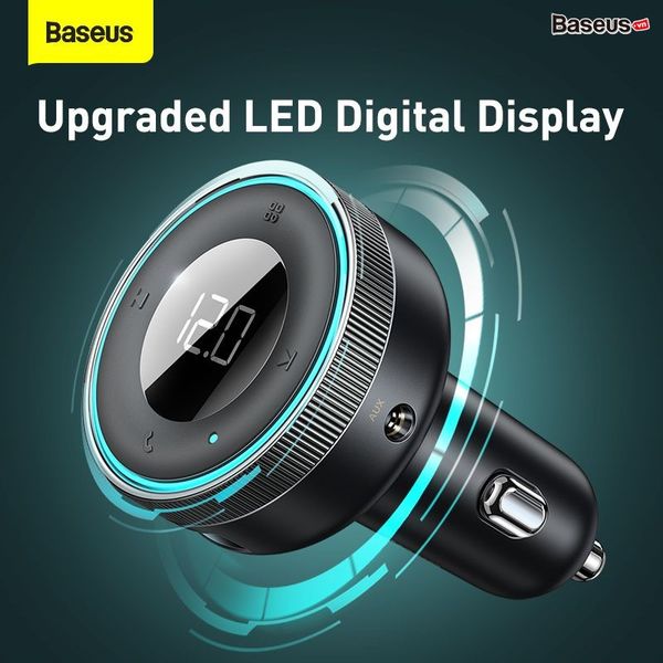 Enjoy Car Wireless MP3 Charger (Wireless 5.0+5V/3.4A) Baseus Việt Nam