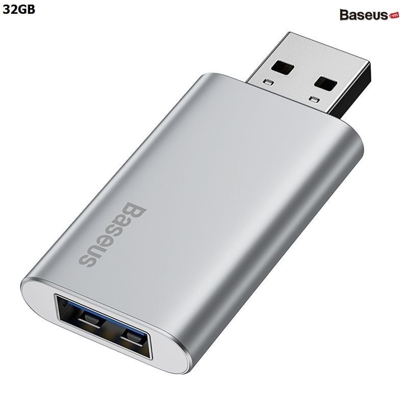 USB lưu trữ nhạc tích hợp cổng sạc USB3.0 dùng cho xe ô tô Baseus Enjoy music u-Disk (16/32/64GB, USB3.0 Memory Stick Fash Disk)