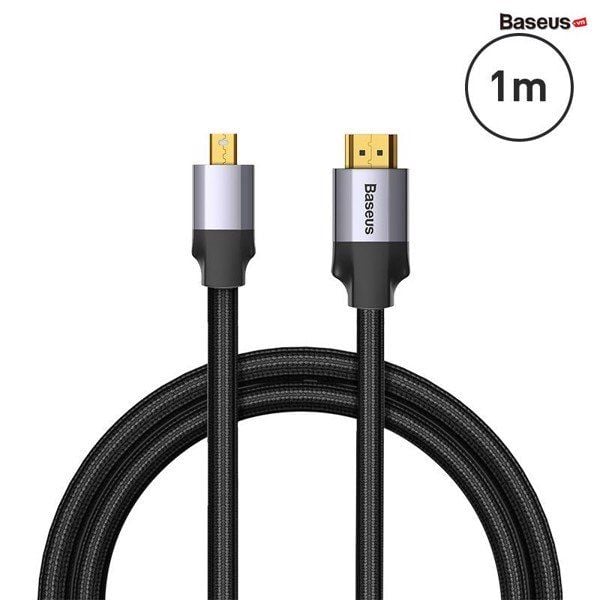 Dầu chuyển HDMI sang VGA 4K Baseus Enjoyment Series (HDMI Male To VGA Male Adapter Cable)