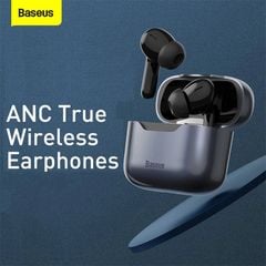 Tai nghe TWS chống ồn chủ động Baseus SIMU ANC S1/S1 Pro True Wireless Earphone (Chống ồn chủ động, Xuyên Âm, Hi Fi/Stereo, AAC/SBS, Dual Core DSP)