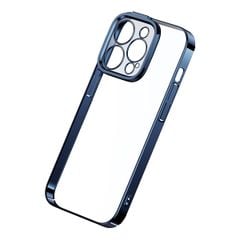 Ốp Lưng Nhựa Cứng Viền Kim Loại Baseus Glitter Series Case Dùng Cho iPhone 14 Series