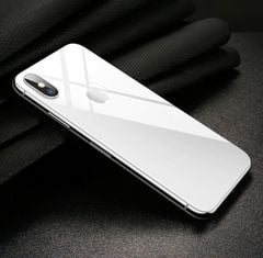 Kính cường lực 5 lớp chống trầy mặt lưng Baseus Full Coverage Curved LV305 cho iPhone XS/ XR/ XS Max (0.3mm, 9H, Scratch Proof Back Glass Film Cover)