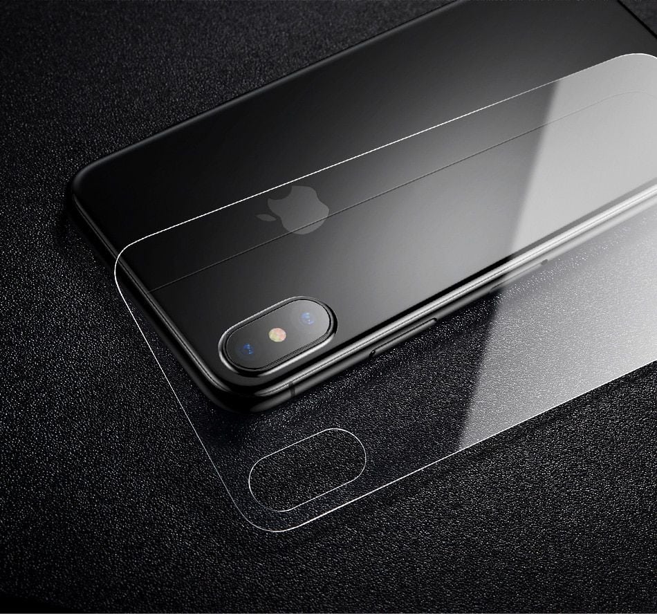 Bộ kính cường lực 2 mặt Trước & Sau Baseus All Glass Film Set LV307 cho iPhone XS/ XR/ XS Max (0.3mm, Front + Back Tempered Glass)