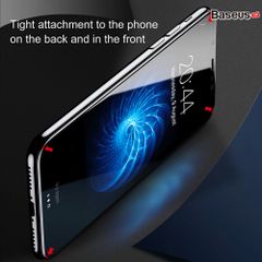 Bộ kính cường lực 2 mặt Trước & Sau Baseus All Glass Film Set LV307 cho iPhone XS/ XR/ XS Max (0.3mm, Front + Back Tempered Glass)