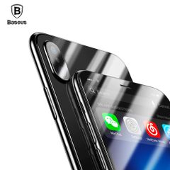 Bộ kính cường lực 2 mặt Trước & Sau Baseus All Glass Film Set LV307 cho iPhone XS/ XR/ XS Max (0.3mm, Front + Back Tempered Glass)