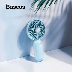 Quạt mini cầm tay pin sạc Baseus Bionic Firefly Mini Fan LV491 (Pin sạc, 3 mức tốc độ, đèn LED đom đóm - Portable Rechargeable Mini USB Hand Fan)