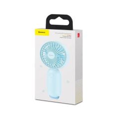 Quạt mini cầm tay pin sạc Baseus Bionic Firefly Mini Fan LV491 (Pin sạc, 3 mức tốc độ, đèn LED đom đóm - Portable Rechargeable Mini USB Hand Fan)