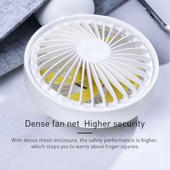 Quạt mini cầm tay pin sạc Baseus Bionic Firefly Mini Fan LV491 (Pin sạc, 3 mức tốc độ, đèn LED đom đóm - Portable Rechargeable Mini USB Hand Fan)