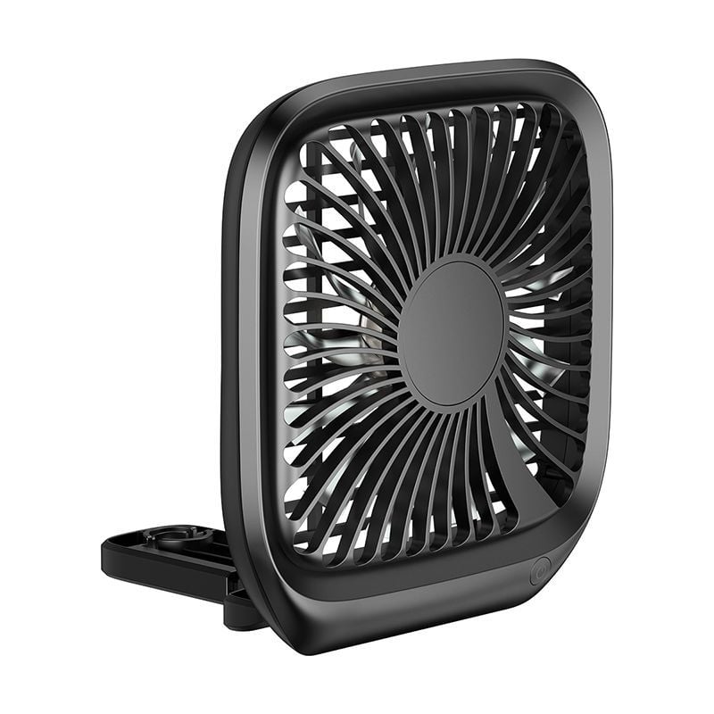 Quạt xếp đa năng gắn lưng ghế trên xe hơi Baseus Foldable Vehicle-mounted Backseat Fan LV507 (dùng trên bàn làm việc và trên ô tô)