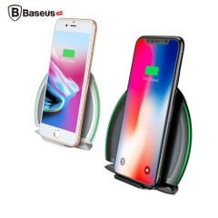 Đế sạc nhanh không dây Baseus Foldable LV253 cho Apple iPhone 8/ iPhone X / Samsung S8/ S9/ Note 8 ( 10W, Foldable Multifunction Wireless Quick Charger)