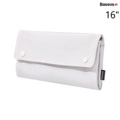 Túi xếp vải dù, chống thấm Baseus Folding Series Laptop Sleeve dùng đựng Macbook/Tablet/Samrtphone và Phụ kiện(Waterproof/Dirt-resistant, Foldable, Digital Device Storage Bag)