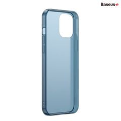 Ốp lưng cường lực nhám viền dẻo chống sốc Baseus Frosted Glass Protective Case dùng cho iPhone 12 Series