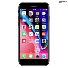 Kính cường lực chống bụi, chống trầy, siêu bền Baseus Cellular Dust Prevention cho iPhone 6/7/8/ Plus (0,3mm, 3D Curved-screen Full Coverage Tempered Glass )