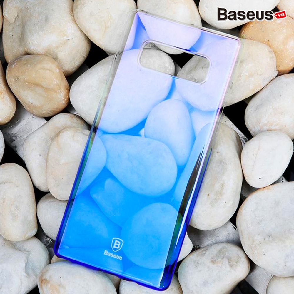 Ốp lưng trong suốt đổi màu Baseus Glaze Case cho Samsung Galaxy Note 8 ( Ultra Thin, Gradient Hard Plastic Case)