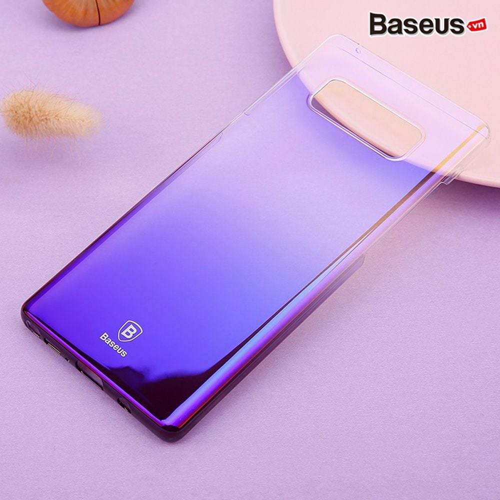 Ốp lưng trong suốt đổi màu Baseus Glaze Case cho Samsung Galaxy Note 8 ( Ultra Thin, Gradient Hard Plastic Case)