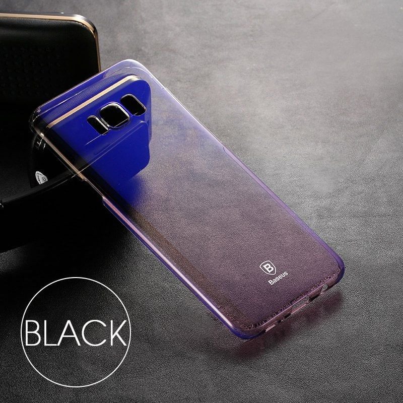 Ốp lưng trong suốt đổi màu Baseus Glaze Case cho Samsung Galaxy Note 8 ( Ultra Thin, Gradient Hard Plastic Case)