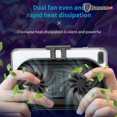 Tay cầm chơi game tản nhiệt Baseus Mobile Games Handle LV269 tích pin sạc dự phòng 2000mAh (Gamepad Heat Sink)