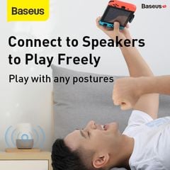 Bộ chuyển đổi không dây Baseus GAMO BA05 – Bluetooth 4.2, USB-C, dùng cho Nintendo Switch Lite, PS4, truyền âm ổn định