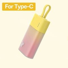 Pin dự phòng Baseus Popsicle 5200mAh – Sạc nhanh 20W PD/QC/AFC/FCP, tặng cáp C to C 60W, nhỏ gọn, tiện lợi mang theo