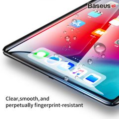 Kính cường lực full màn hình, chống trầy, siêu nét cho iPad Pro 2018 11 inch/ 12.9 inch (0.3mm, HD Full-Screen, Fingerprint - Resistant, 9H Scratch Proof, Protective Tempered Glass)