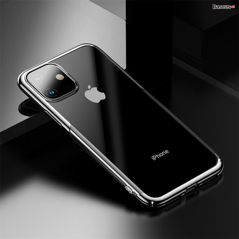 Ốp lưng nhựa cứng trong suốt Baseus Glitter Case cho iPhone 11Pro Max