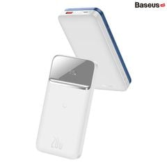 Pin Dự Phòng Sạc Nhanh Không Dây Baseus Magnetic Wireless Fast Charging Power bank 10000mAh 20W (Magsafe Compatible, 2022 Edition, With Cable Type-C 50cm)