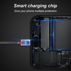 Cáp sạc nhanh, truyền dữ liệu tốc độ cao Type C Baseus Golden Belt cho Samsung / Sony/ Huawei/ Xiaomi (3A, Quick Charge, Siêu bền)