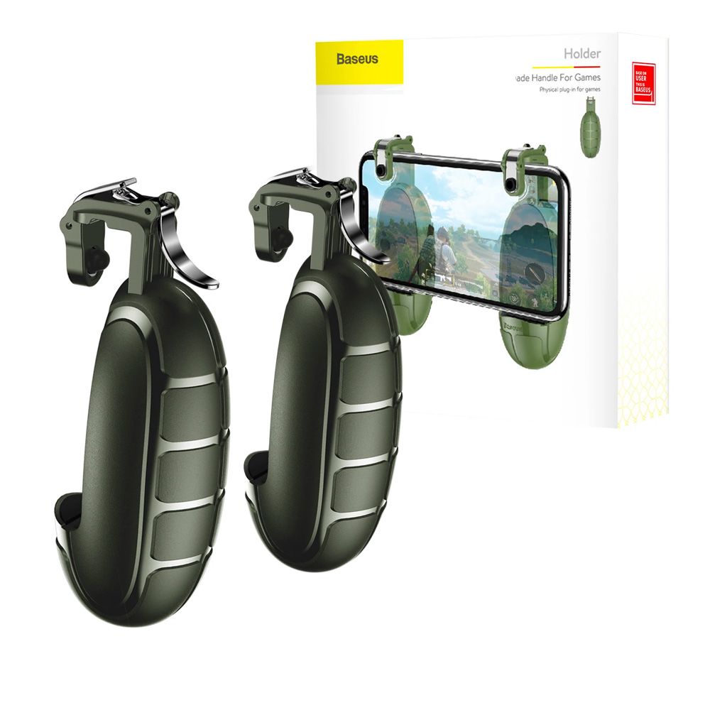 Nút cơ hỗ trợ bắn Baseus Grenade Handle G-Point cho các Game Pubg mobile, Rules of Survival, Free Fire (Shooter Controller, Fire Button Handle)