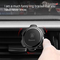 Bộ đế giữ điện thoại nam châm dùng cho xe hơi Baseus Gyro Spinner LV265 (Magnetic Air Vent Car Mount/ Holder)