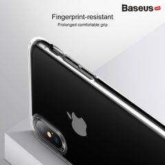 Ốp lưng Baseus Haft to Haft LV181 cho iPhone XS/ XR/ Xs Max (Soft TPU + Hard PC Fashion Transparent Silicone Case)