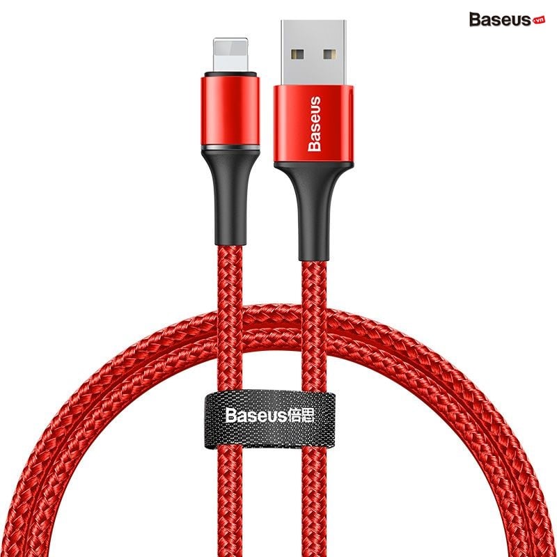 Cáp sạc nhanh siêu bền Baseus Halo Data Lightning Cable cho iPhone/ iP