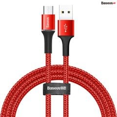 Cáp sạc nhanh siêu bền Baseus Halo Data Micro USB Quick Charge Cable cho Samsung/ Xiaomi/ Oppo/ LG / Huawei (3A, Quick charge 3.0, LED Light indicator)