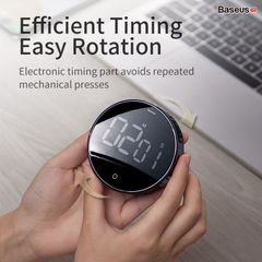 Đồng hộ hẹn giờ đếm ngược Baseus Heyo Rotation LED Countdown Timer