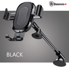 Bộ đế giữ điện thoại tích hợp sạc không dây dùng cho xe hơi Baseus LV191 (Heukji Wireless Charger Gravity Car Mount)