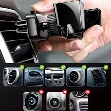 Bộ đế giữ điện thoại dùng cho xe hơi Baseus Robot Auto Clip Air Vent Car Mount Holder (Gắn cửa gió)