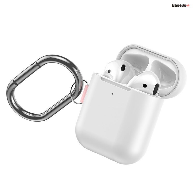 Case chống sốc AirPods 1/2 Baseus Let's Go – Có móc khoá đeo chất liệu vải dệt bảo vệ tối ưu