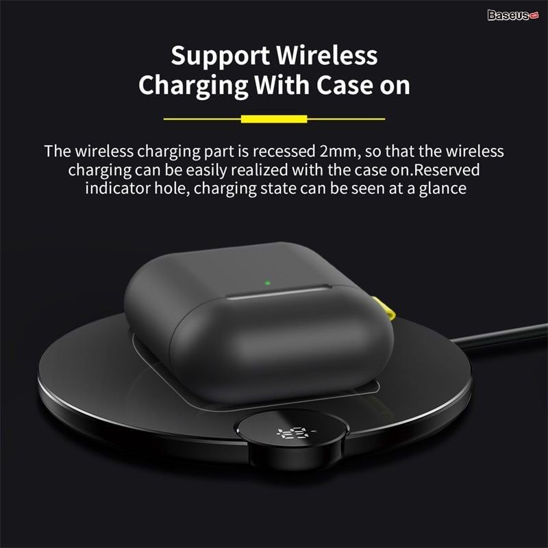 Case chống sốc AirPods 1/2 Baseus Let's Go – Có móc khoá đeo chất liệu vải dệt bảo vệ tối ưu