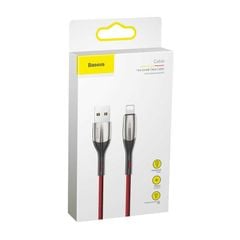 Cáp sạc và truyền dữ liệu tốc độ cao Baseus Horizontal Data Lightning cho iPhone/ iPad ( 2.4A, Indicator Lamp, Fast Charing)