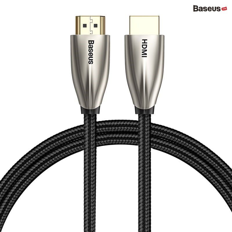 Cáp HDMI 2.0 Baseus Horizontal 4K (18Gbps, 4K/60hz, 32 Audio channel, HDMI Male To HDMI Male 4K Adapter Cable)