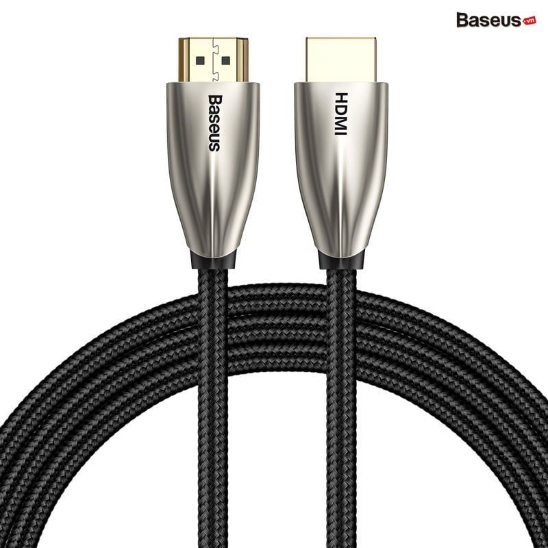 Cáp HDMI 2.0 Baseus Horizontal 4K (18Gbps, 4K/60hz, 32 Audio channel, HDMI Male To HDMI Male 4K Adapter Cable)